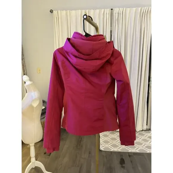 NWOT Women's Hollister Jacket With Hood Size XXS Pink VERY NICE - Picture 2 of 7
